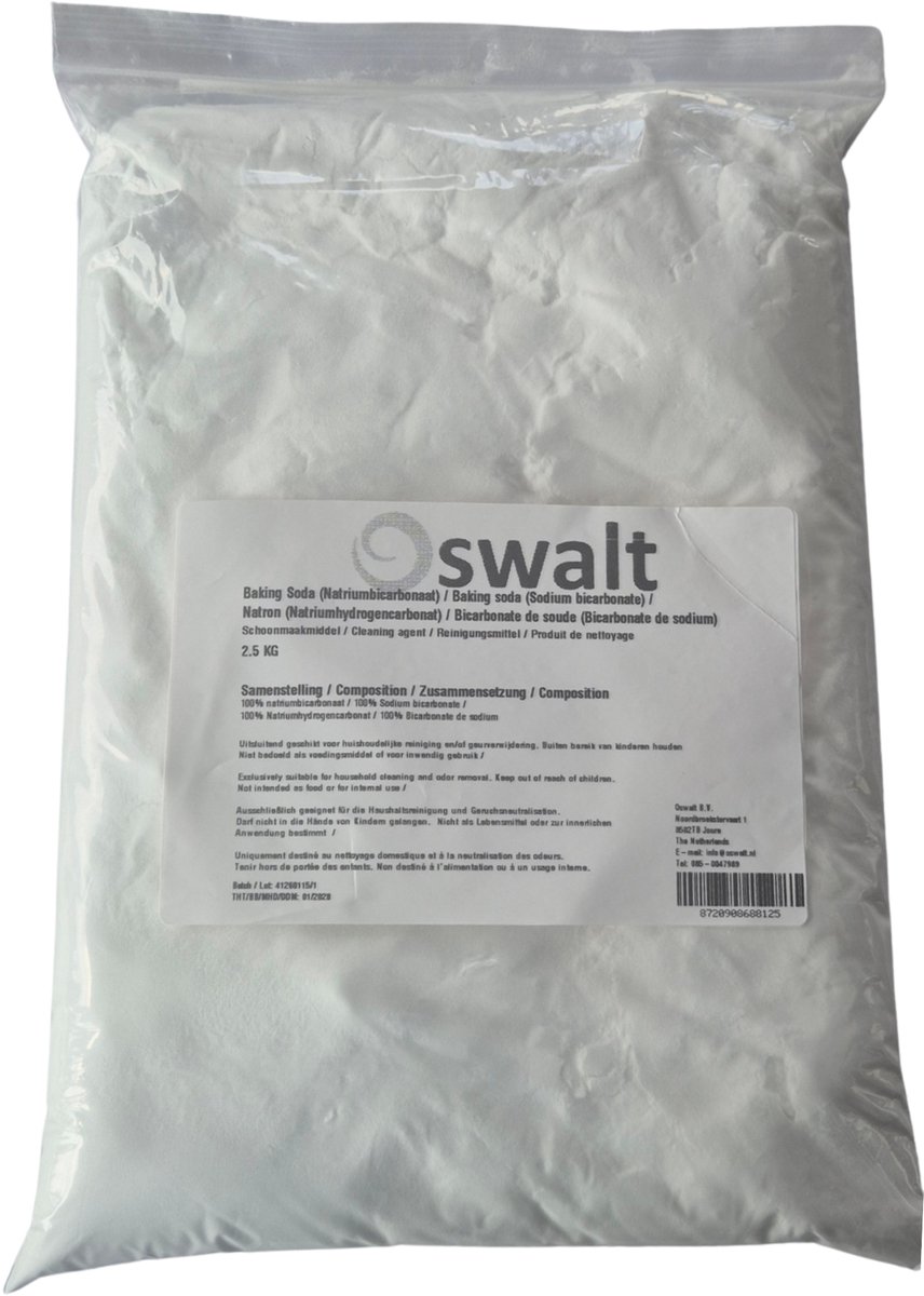 Oswalt - Soda - Schoonmaakmiddel - 2.5kg