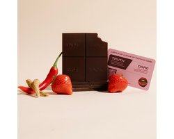Date Night Chocolate - Lustverhogende Chocolade - Voor Koppels – Inclusief Truth or Dare Spelkaart – 4 Porties