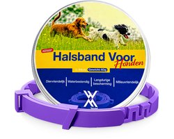 TeekShield Halsband - Hond/Puppy - Paars - Comfortabele Siliconen Halsband in Verstelbaar Design