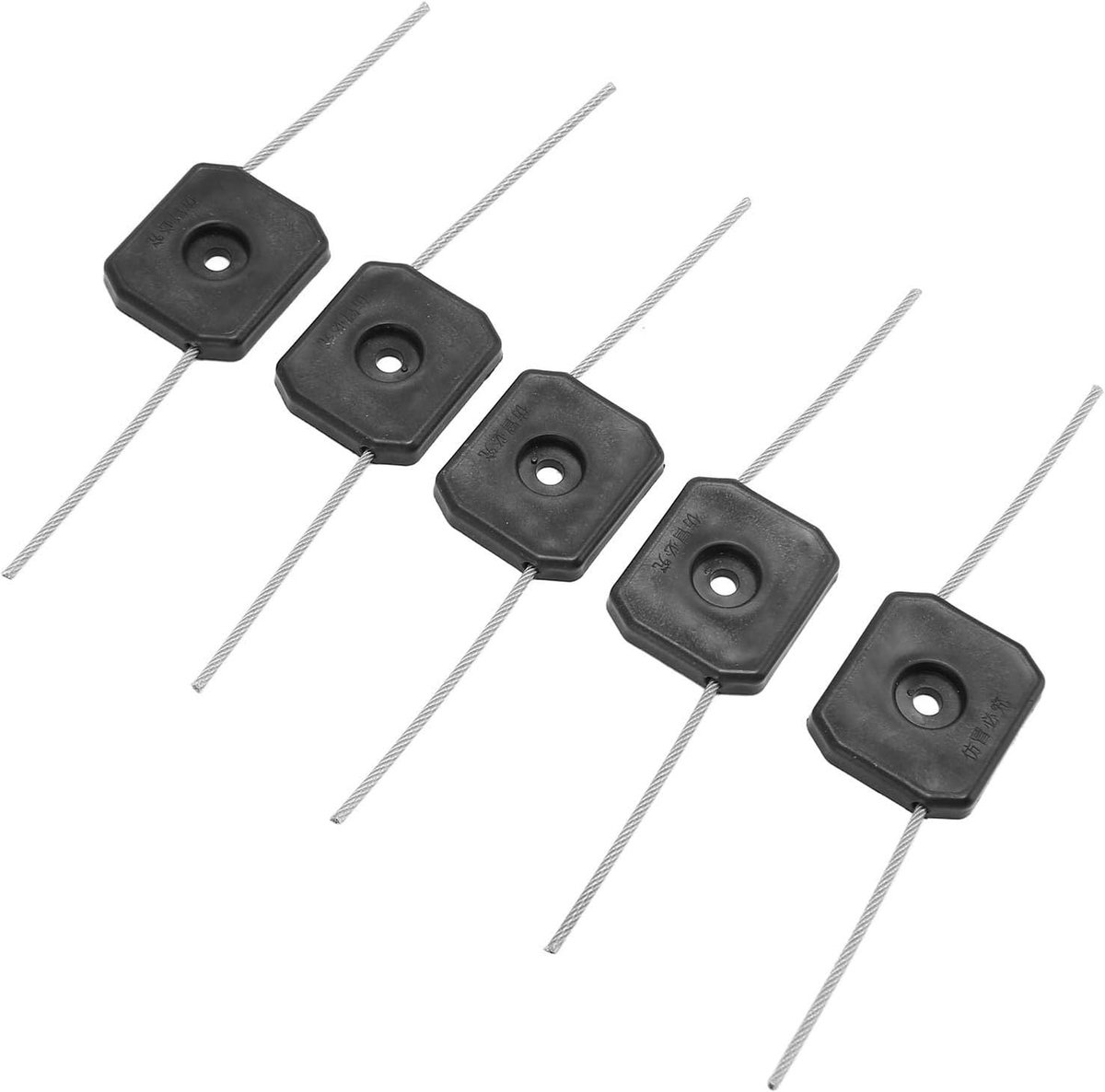 SnelShoppen - 5 Stuks Vervangende Trimmerkop met 150mm Trimmerdraad, Tuingereedschap Trimmerkop voor Elektrische Grasmaaiers, Lichtgewicht en Eenvoudi