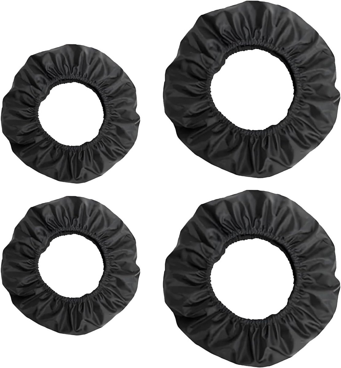 Set van 4 Waterdichte en Stofdichte Wielenbeschermers voor Kinderwagens, Buggy Accessoires en Rolstoel Accessoires