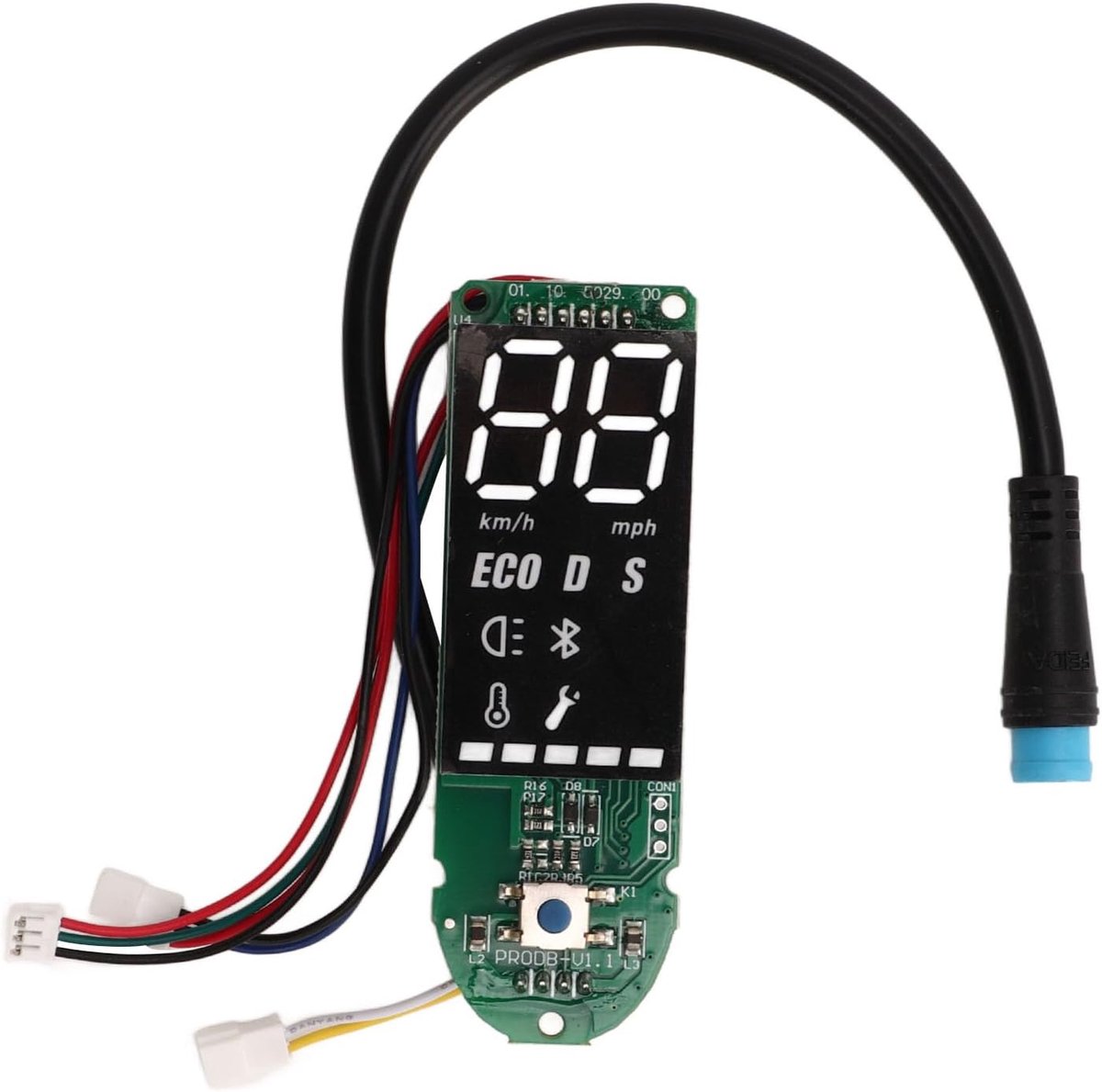 SnelShoppen - Elektrische Scooter Dashboard voor Xiaomi Pro, Vervangingsaccessoire, Bluetooth PCB, Waterproof en Duurzaam, Geschikt voor Elektrische S