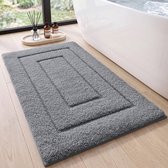MAESON Badmat 50x80 cm - Antislip en absorberend - Grijs
