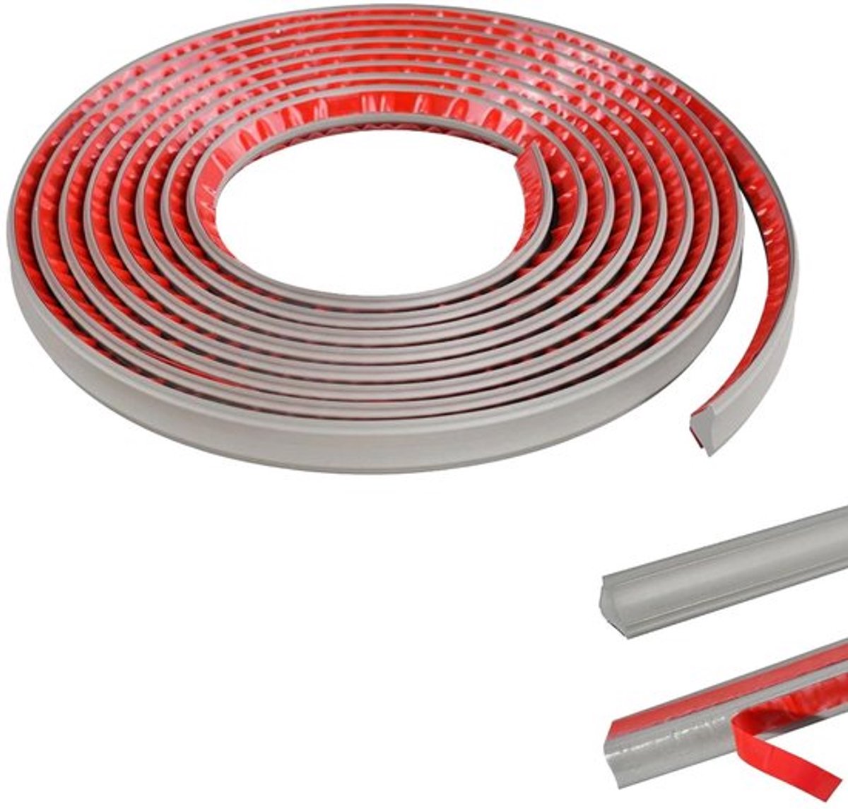 Molding Trim Zelfklevend Kitstrip voor Vloerrenovatie - Houtlaminaat Tegel Laminaat - 1 cm
