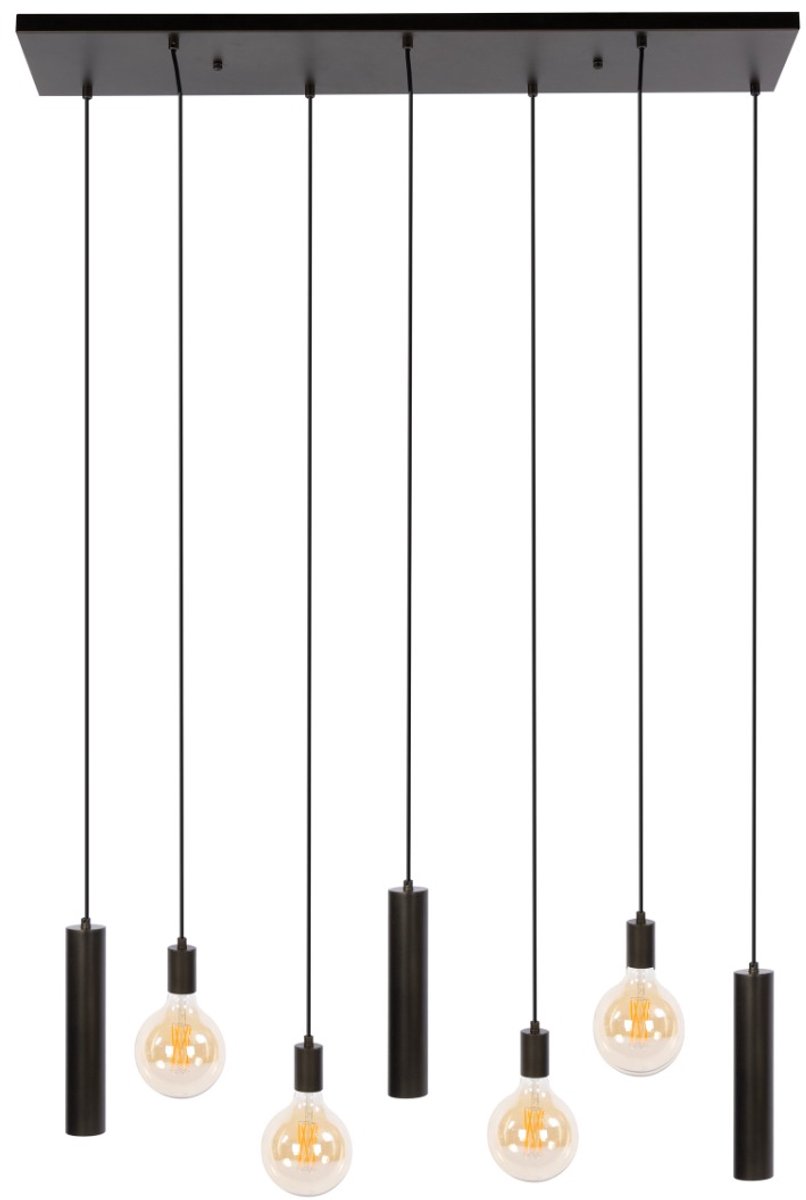 AnLi Style Hanglamp Senso 4+3L Bruin