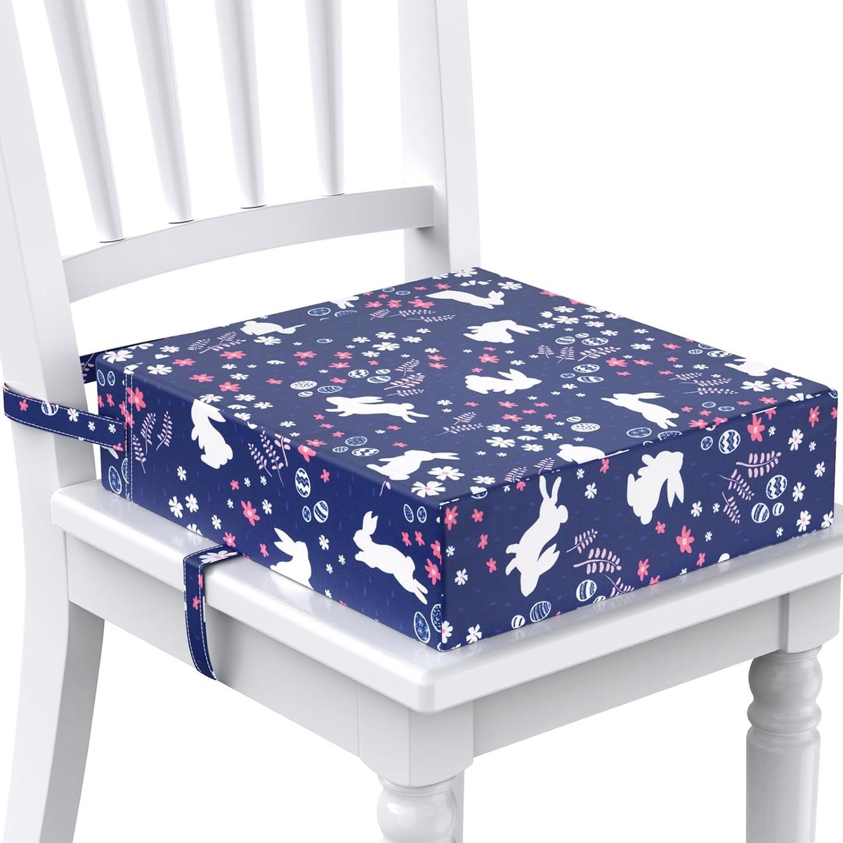 SnelShoppen - Kids Booster Seat - Sterke Ondersteuning, Antislip Bodem, Dubbele Veilige Bandjes, Eetkamer, Draagbaar Reis Booster Kussen voor Peuters