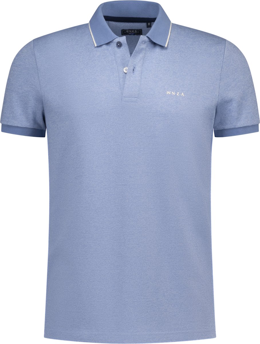 NZA Polo KM Licht Blauw 26FN121 2651