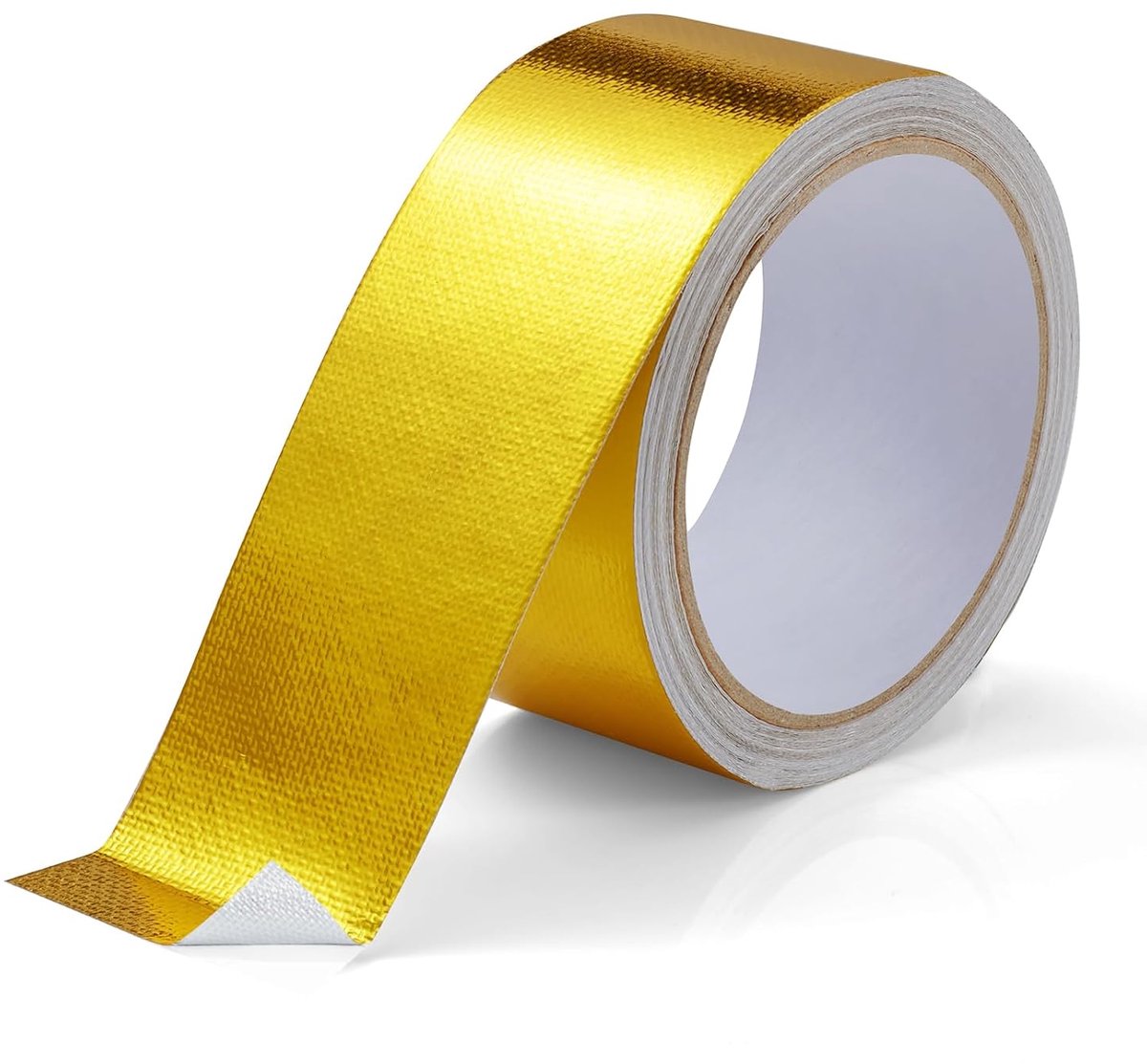 Gouden Hitteschild Tape Reflecterend Glasvezel Aluminiumfolie 5cm x 10m
