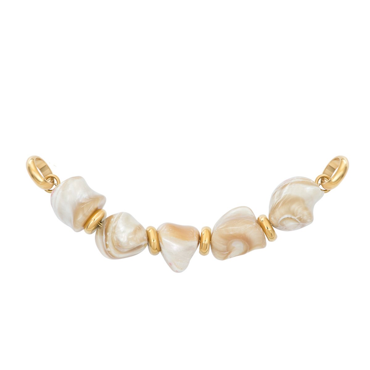iXXXi Connect Ketting Chain Terra 7.5 cm | Goud