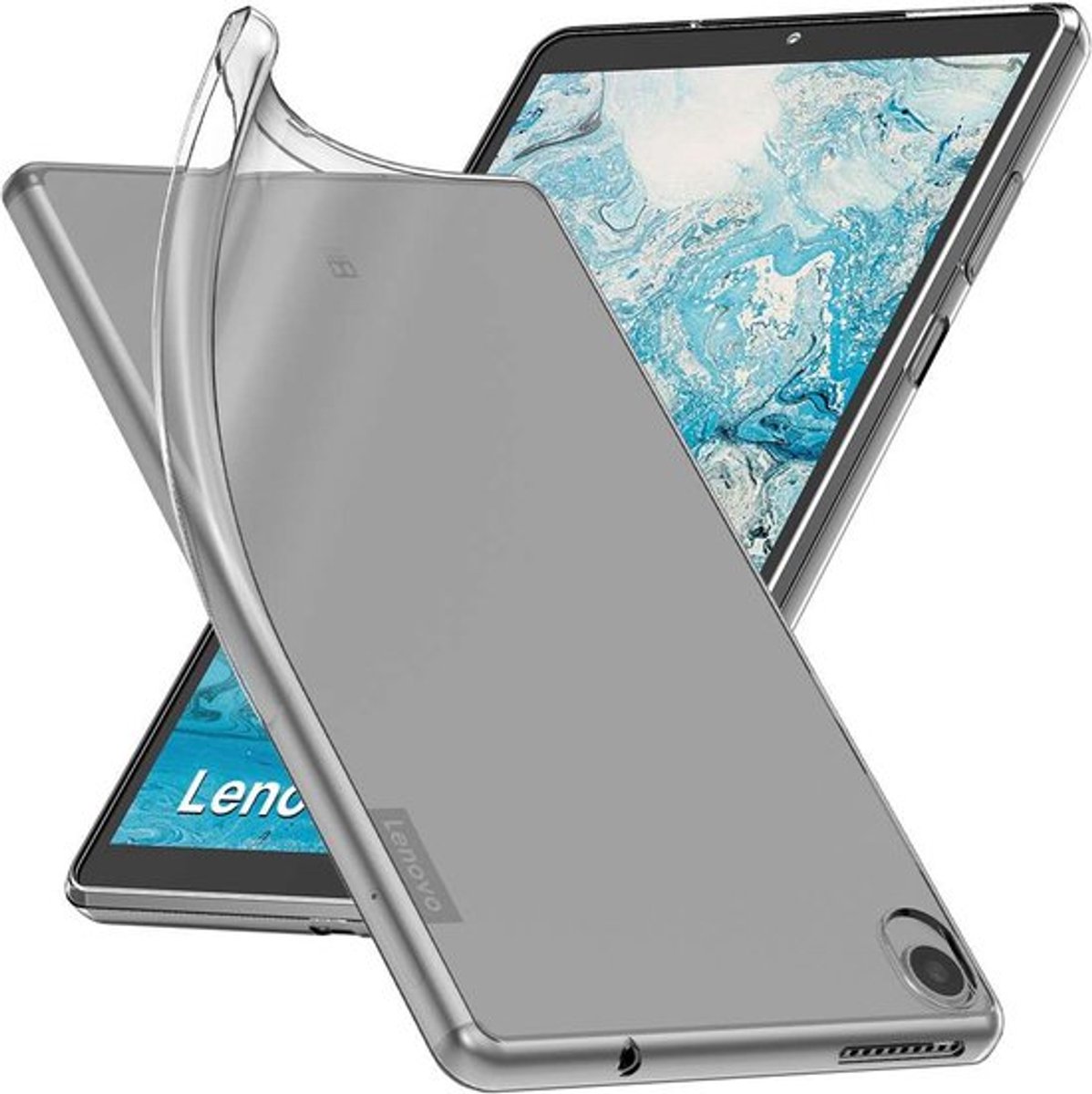 ebestStar - Hoes geschikt voor Lenovo Tab M8 2021 (3rd gen), M8 HD 2019, Back Cover, Beschermhoes anti-luchtbellen hoesje, Transparant