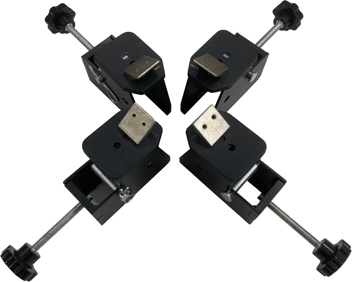 SnelShoppen - Motorcycle Adapter voor Bandenwisselaar, Verhoogt Rim Clamp Grootte met 4 Inch en Vermindert met 2 Inch, Set van 4, Geschikt voor Motor,