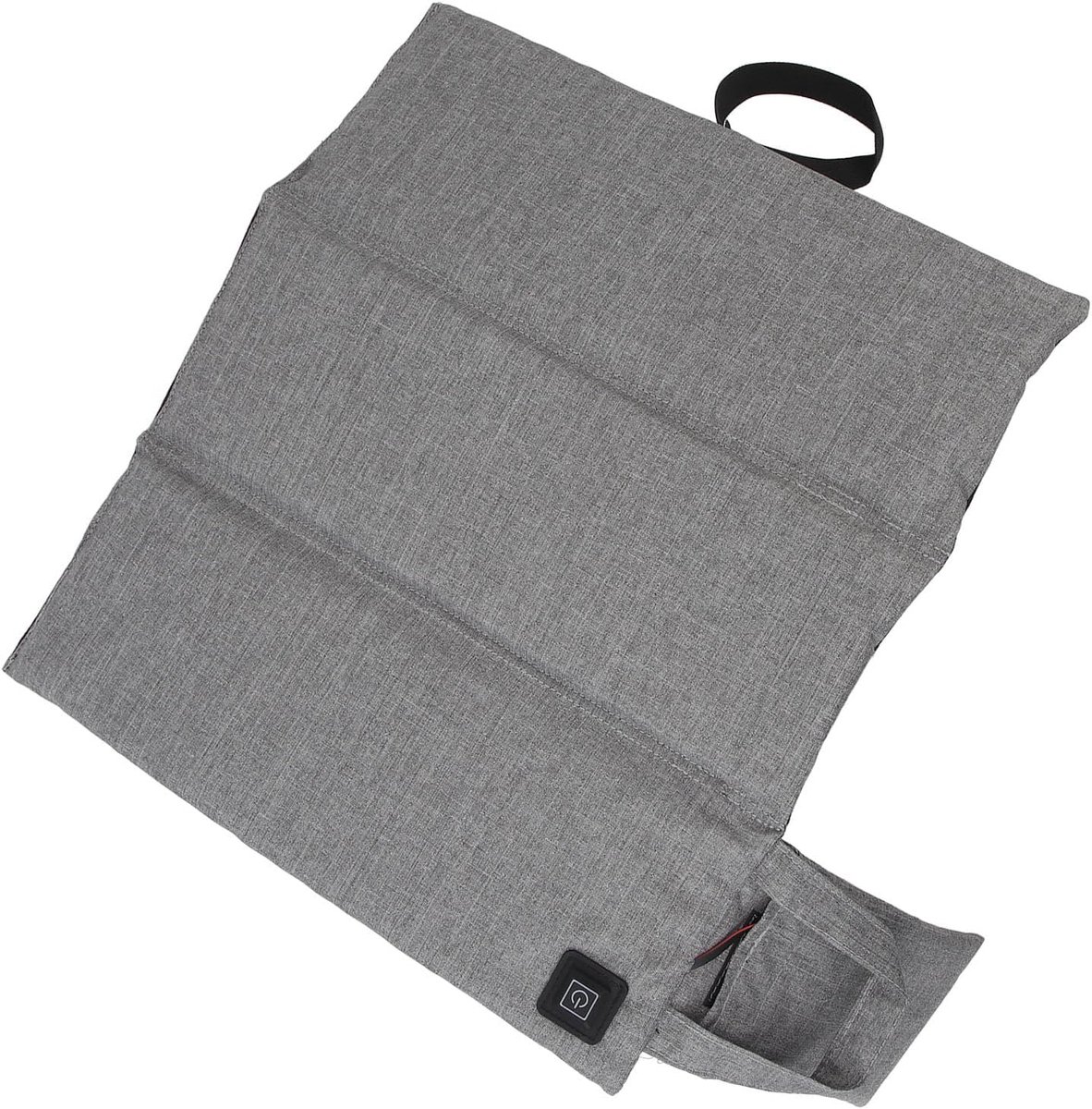 SnelShoppen - Vouwbare Verwarmde Kussen - Draagbare Verwarmingspad voor Buiten, Camping, Hiking, USB Oplaadbaar, Duurzaam Oxford Stof, Compact en Lich