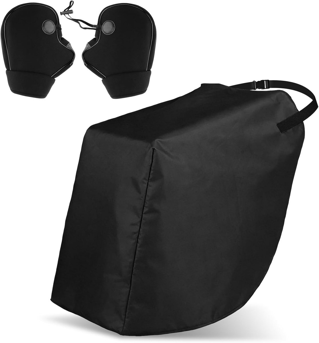 SnelShoppen - Motorfiets Deken Beenbescherming Scooter Stuurwielhoes Warm Handvatverwarmers Universeel Winddicht Waterdicht Koude Bescherming Scooter