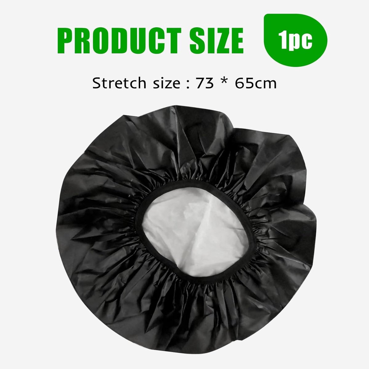 Regenhoes voor fietsmand 35 liter - Waterdicht & zwart - Bescherming tegen regen, modder en stof - Fietsmand hoes voor fietstas - Fietsmand accessoire met regenbescherming – foto 5