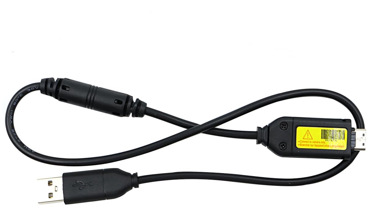 SnelShoppen - USB Oplaadkabel, USB Kabel voor Samsung Digitale Camera, Betrouwbare Vervangingsonderdeel, Lichtgewicht en Duurzaam, Ideaal voor Reizen