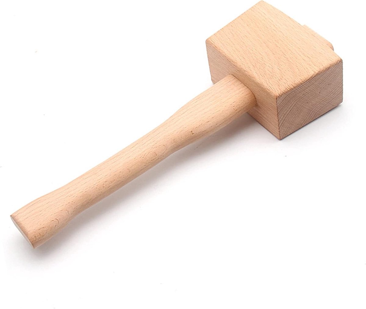 SnelShoppen - Professionele Hamer voor Houtbewerking - Beuken Hamer 245mm - Ideaal voor Beitelwerkzaamheden, Houtbewerking Gereedschap, Impactbestendi