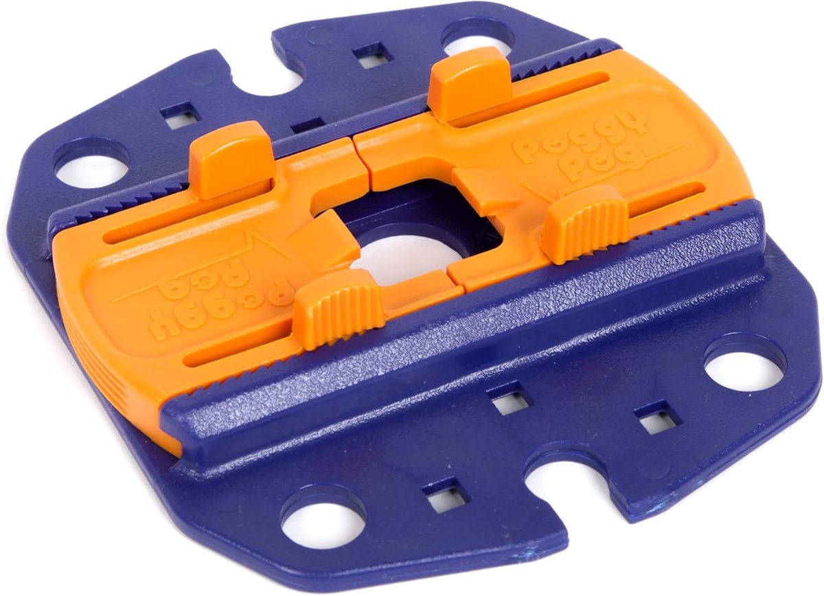 SnelShoppen - Verankeringsplaat Peggy Peg Fix & Go 20 | Grondbevestiging voor Tentstokken, Compatibel met Thule Omnistor, Dometic & Fiamma, Vergrendel