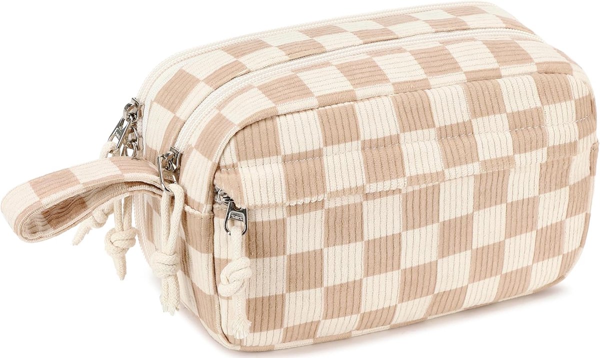 SnelShoppen - Grote Pennenbak met Rits - 22x12x9 cm - Ruimte voor Schoolspullen - Perfect voor Tienermeisjes - Duurzaam Materiaal