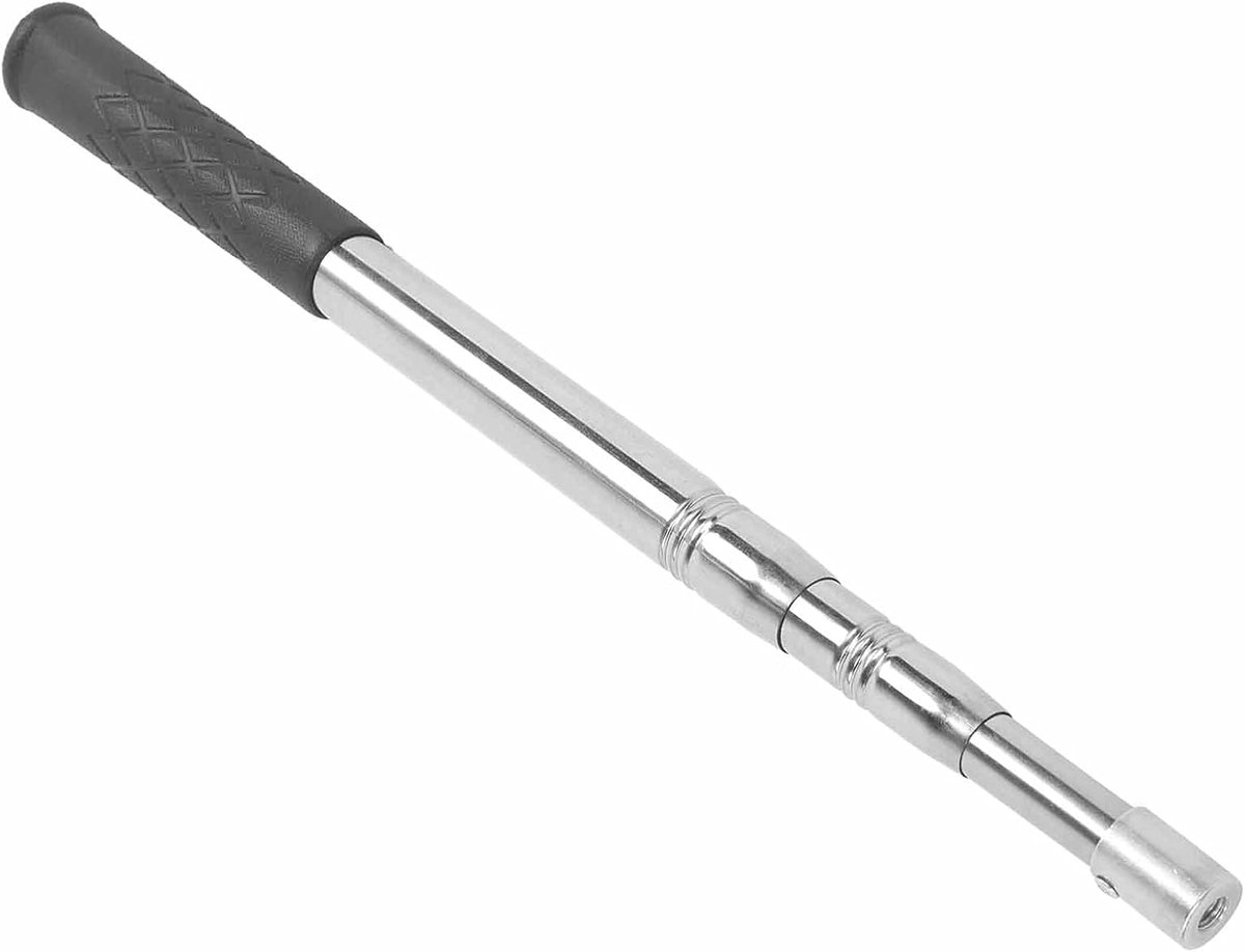 SnelShoppen - Telescopische Vistechniek - 3-delige Inklapbare Vistrap - RVS - Draagbare Visnet Poles - Anti-slip Handvat - Perfect voor Vissen, Kamper