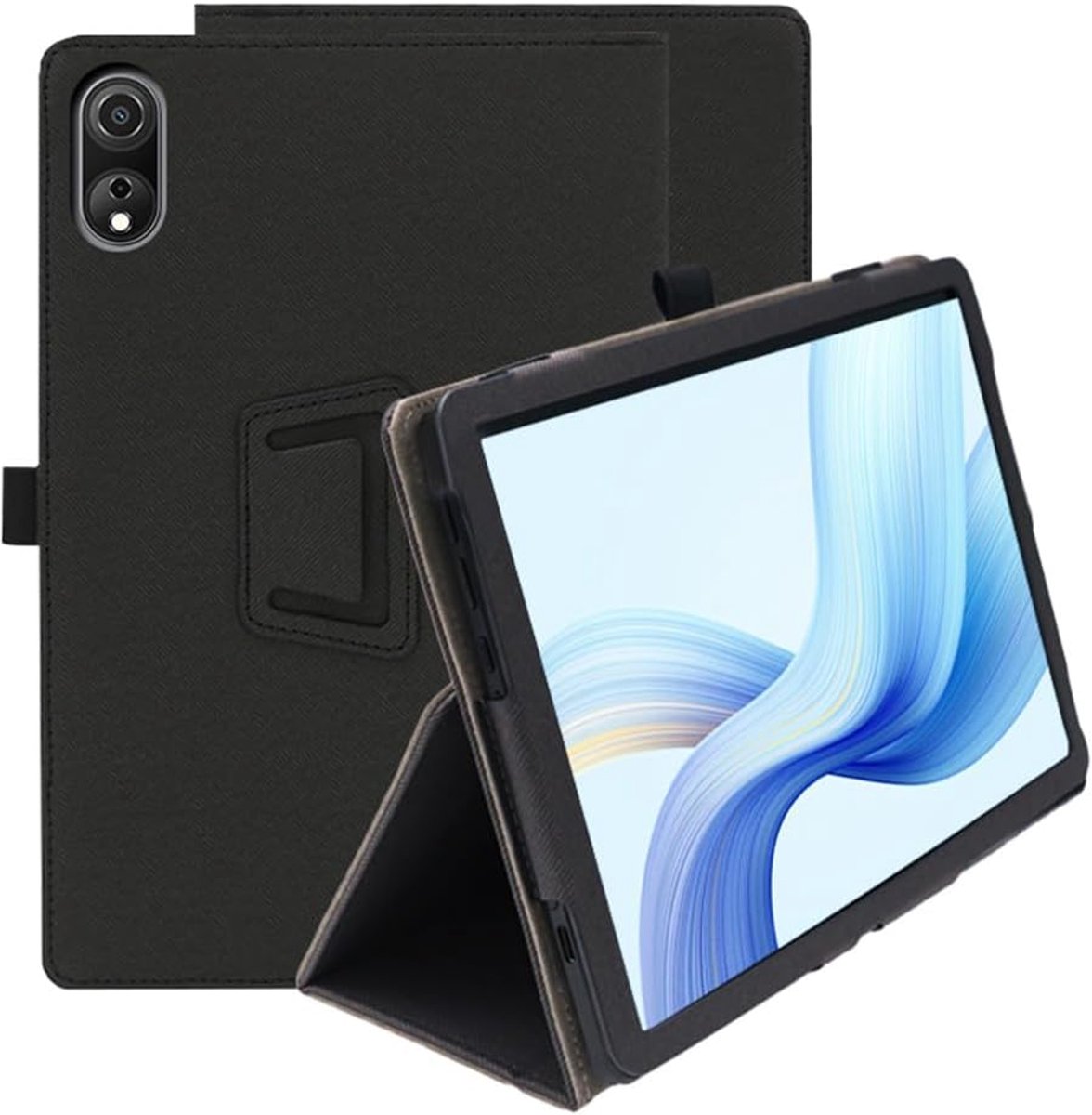 SnelShoppen - Slimme Folio Tablet Case 11 inch voor WiFi Tablets - Dunne PU Leer Beschermhoes met Magnetische Sluiting - Perfecte Hoes voor Thuis en O