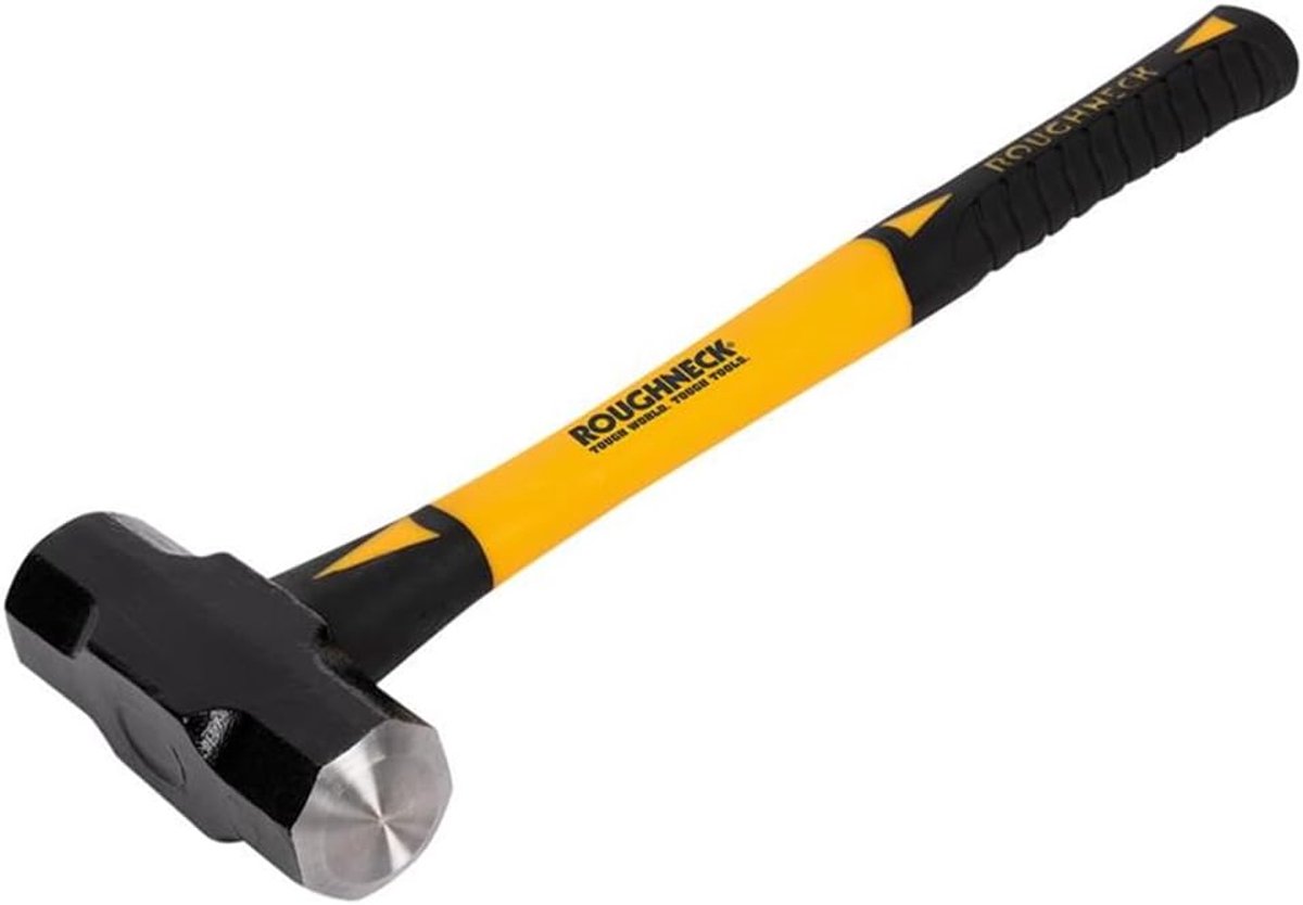 SnelShoppen - Mini Sledge Hammer 1.8kg - Fiberglass Core - Lichtgewicht Sloophamer voor Huishoudelijk Gebruik en Metselwerk - Comfortabele Grip - Idea