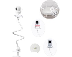 SnelShoppen - Babyfoonhouder, Camerahouder, Mobiele Telefoonhouder, Compatibel met Babysense, 1x Draaihouder, 3x Camera-accessoires, Klittenbandsluiti