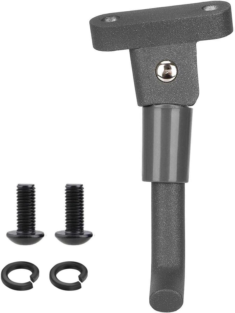 SnelShoppen - Kickstand voor Elektrische Scooter - Vervangende Zijkickstand voor Xiaomi 4 Pro - Duurzaam Aluminium - Eenvoudige Installatie - Inclusie