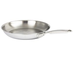 Cristel Ultraply professionele roestvrijstalen koekenpan Castel'Pro-28cm