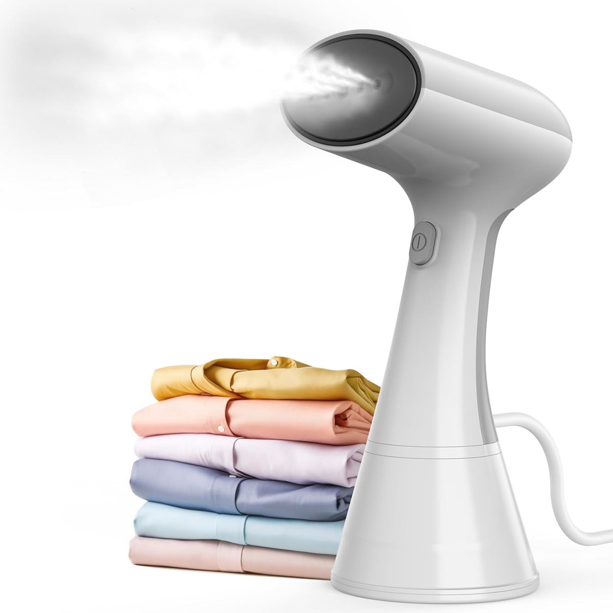 SnelShoppen - Handheld Kleding Stomer 150°C Turbo Stoom, 20s Snelle Verwarming, Draagbare Mini Stomer voor Thuis, Kantoor, Kostuum, Jurk, Gordijnen