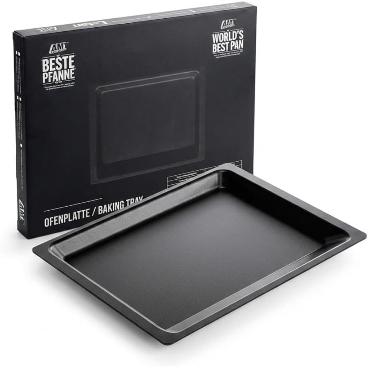 SnelShoppen - Next Generation Griddle 465x340 mm, 30 mm Hoog, Gietaluminium, Lotan® Non-Inductie, Duurzaam en Klimaatvriendelijk, Perfect voor Keuken