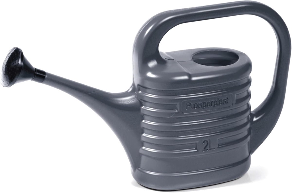 SnelShoppen - Waterkan 2L - Plastic Gieter voor Binnen en Buiten - Ideaal voor Tuin, Bloemen en Planten - Met Douchekop - Gebruiksvriendelijk en Duurz