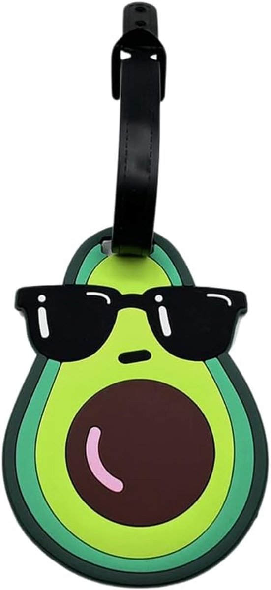 SnelShoppen - 4pcs Silicone Koffer Hangers voor Kinderen, Cartoon Luggage Tags met Naam- en Adreslabel, Zachte ID Tags voor Reisbagage, Koffer, Rugzak
