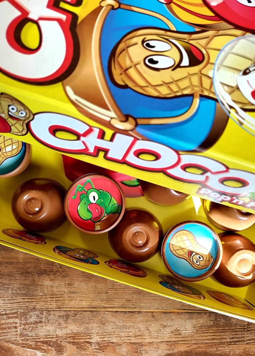 Tactic Choco - Kinderspel - Geheugenspel met Chocolaatjes - Pop-O-Matic Dobbelsteen - Verzamel de Meeste Chocolaatjes - Familiespel voor Jonge Kinderen - 2 tot 4 Spelers - Vanaf 3 Jaar — afbeelding 13