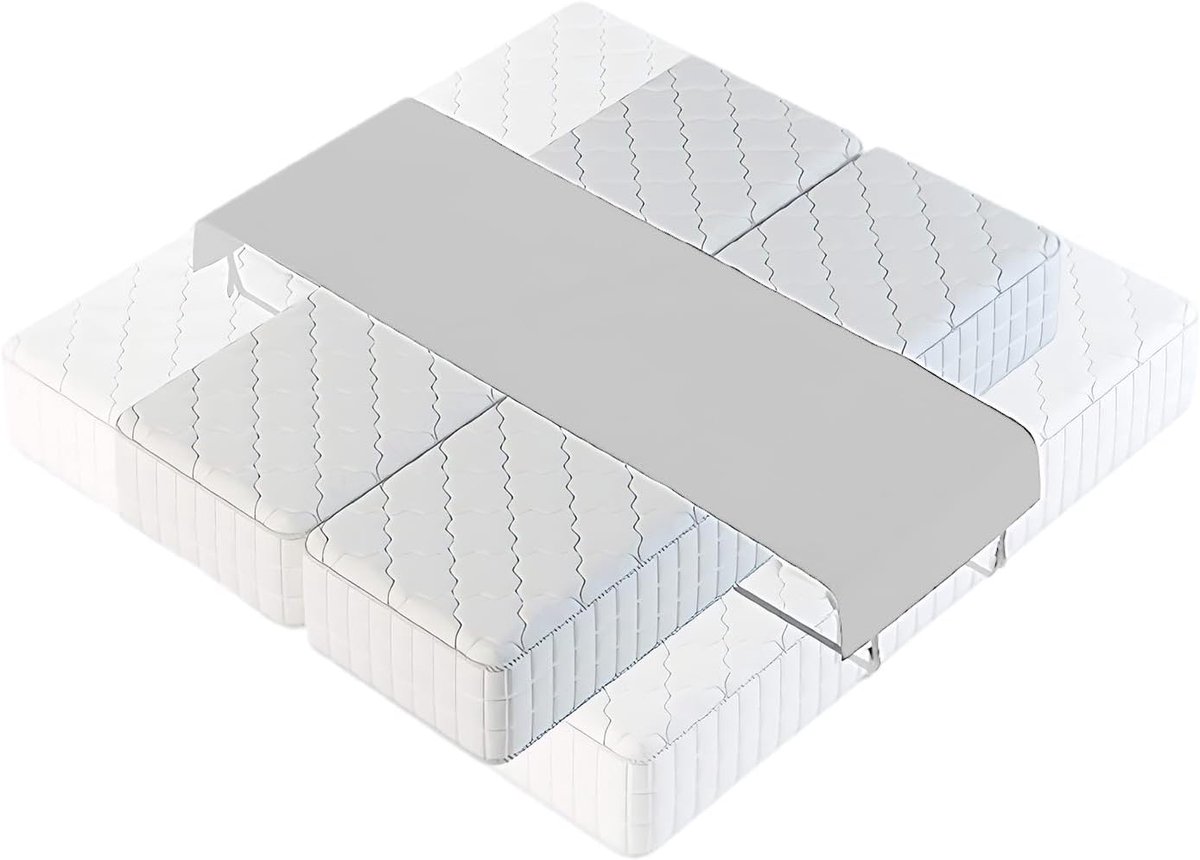 SnelShoppen - Love Bridge Matrassenverbinder - Verstelbare Elastische Matrashouder 180 x 200 cm voor Alle Bedden, Verbeter de Slaapkwaliteit, Ideaal v
