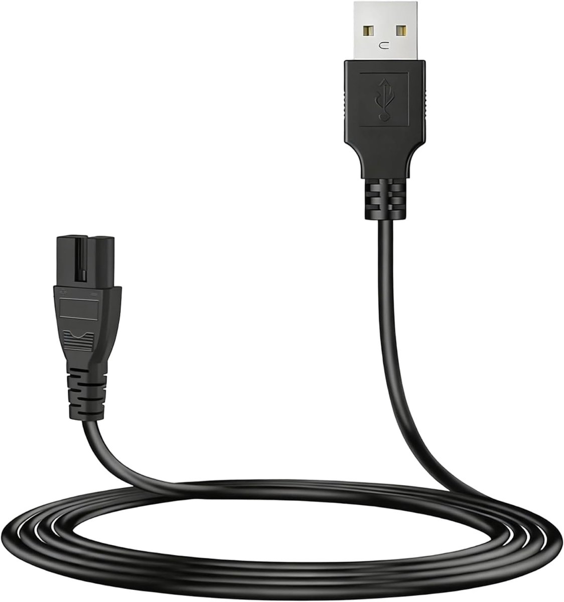 SnelShoppen - 5V USB Ladekabel voor Poolsauger - 2m Kabel, Compatibel met Poolreinigers, Flexibel en Duurzaam PVC, Ideaal voor Intex 28620, ZR100, Poo