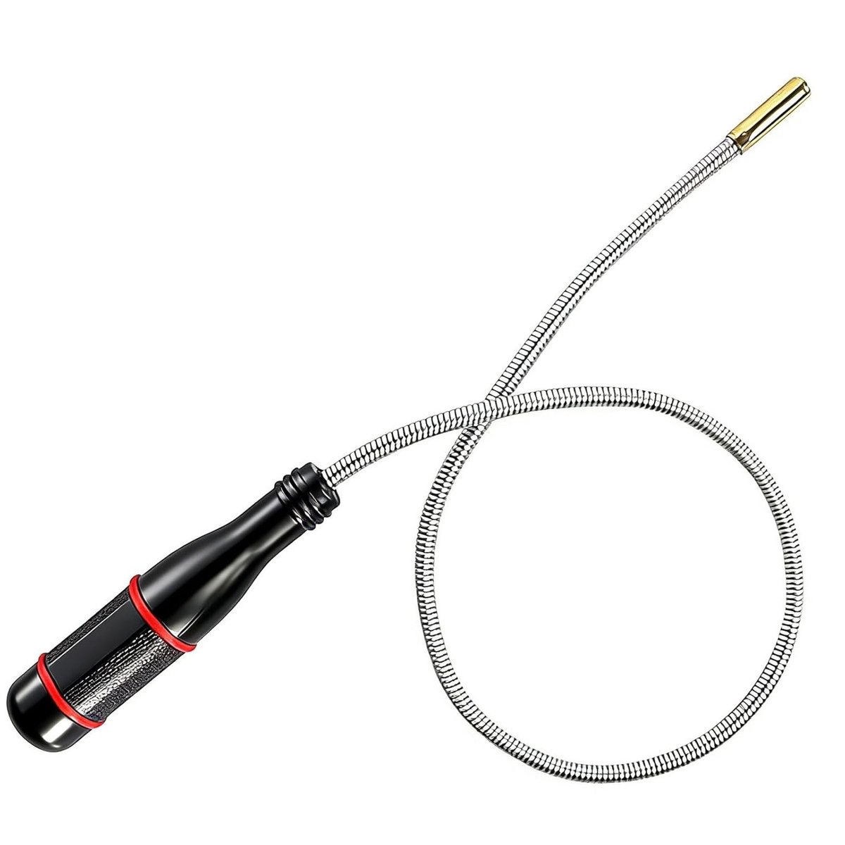 Uittrekbare telescopische stang van 60 cm met sterke magneetlifter en flexibele zwanenhals voor auto-onderdelen en metalen voorwerpen, veelzijdig opnamegereedschap voor klusjes en reparaties