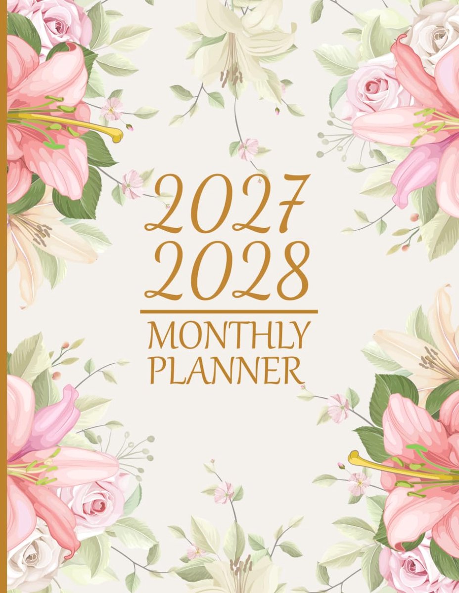 SnelShoppen - 2027-2028 Maandplanner - Grote 2-Jarige Organiser - Januari 2027 tot December 2028 - Inclusief Vakantie Herinneringen - Perfect voor Sch