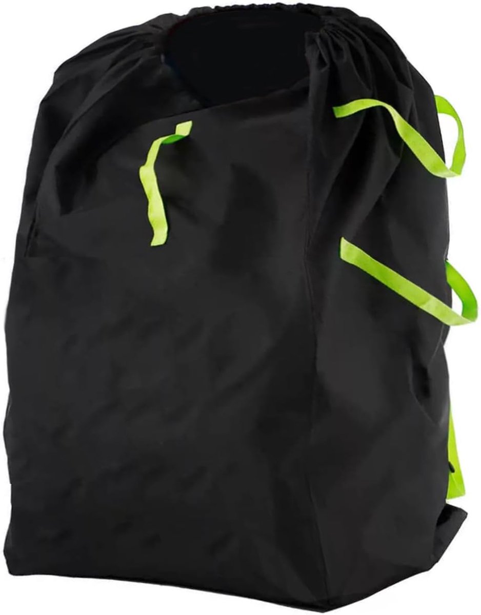 SnelShoppen - Universele Stroller Bag - Waterdichte Reisbag voor Kinderstoeltjes en Buggy's - Zwart (85 x 43 x 43 cm) met Schouderband - Ideaal voor R