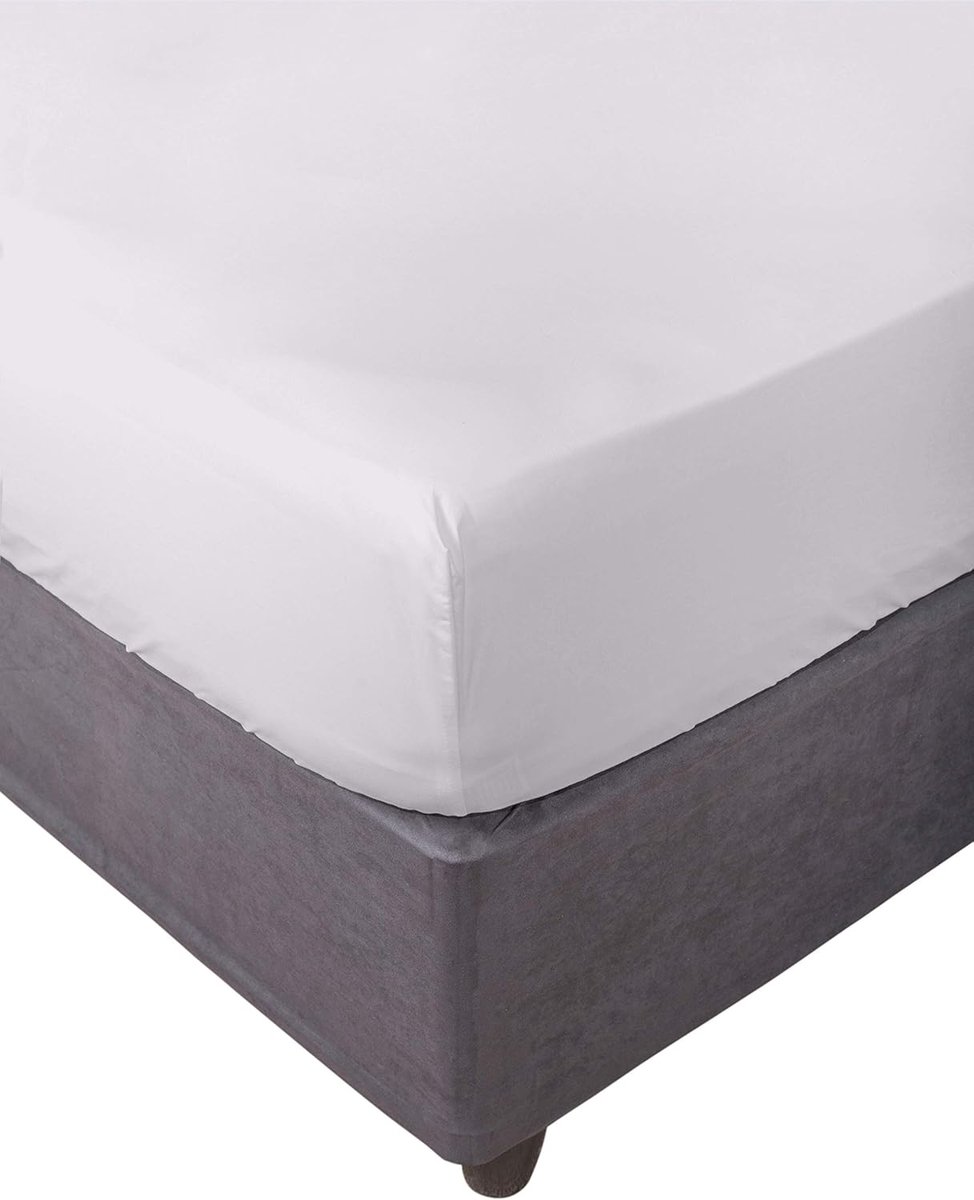 SnelShoppen - Fitted Sheet 90x200 Turquoise - 100% Brushed Microfiber, Elastic, Anti-Pilling, Ademend, Geschikt voor Matrassen tot 30 cm - Perfect voo