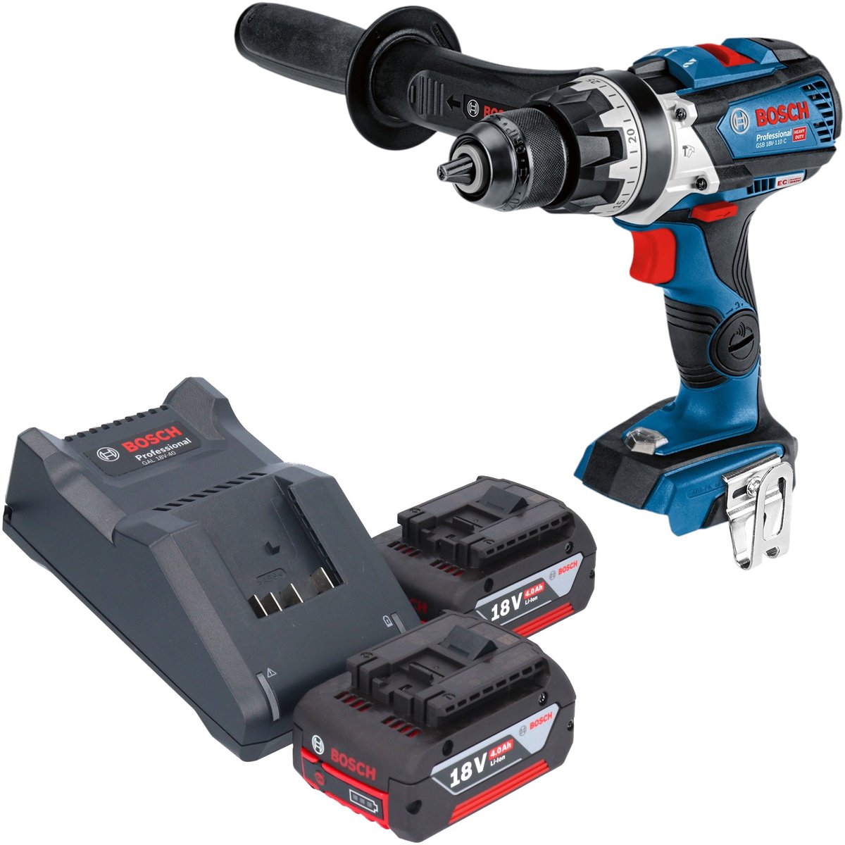 Bosch GSB 18V-110 C,'doos, solo ( 06019G0309 )
