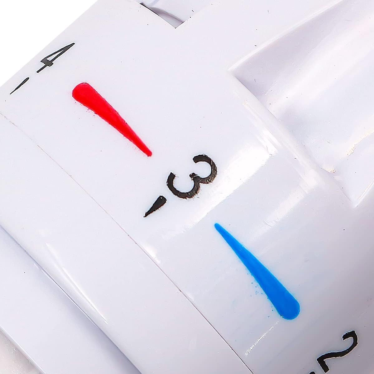 SnelShoppen - 2 Stuks Thermostatische Radiator Ventiel TRV Vervangingskop M30x1.5 voor Thuis Kantoor Slaapkamer, Eenvoudig te Installeren, Duurzaam, P