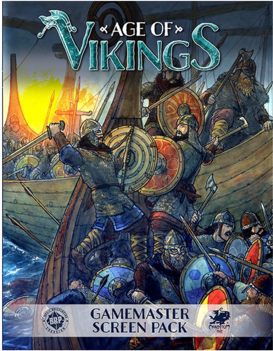 Age of Vikings Gamemaster Screen Pack - RPG Accessoire - Engels