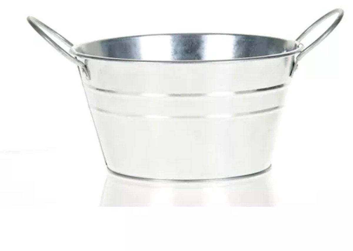 Plantner Parkin Rond | Small | Duif | Zilver