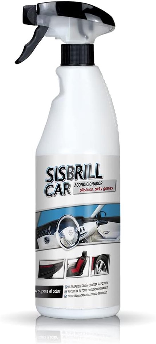 SnelShoppen - Car Multi-top Conditioner voor Dashboard, Plastic, Rubber en Leder - Satin Polishing Agent - Droog Huidgevoel 750 ml