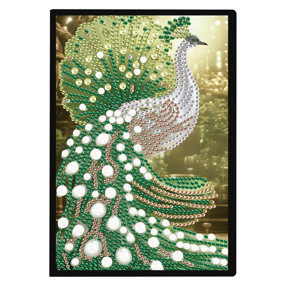 SnelShoppen - DCIDBEI Diamond Painting Notebook A5 - Blank Notebooks voor Creatieve Meisjes - Diamanten Secret Diary - Perfecte Sketchbook en Cadeau v