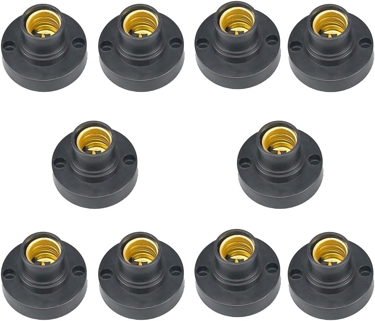 SnelShoppen - E14 Lamp Adapter Converter voor LED Lampen - 10 Stuks - Ideaal voor Huishoudens, Tuin, Feest en Camping - Duurzaam en Betrouwbaar
