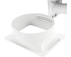 Afvoerslang Koppeling - Slang Adapter - Mobiele Airco - Universele Schroefdraad - 150 mm - Rood