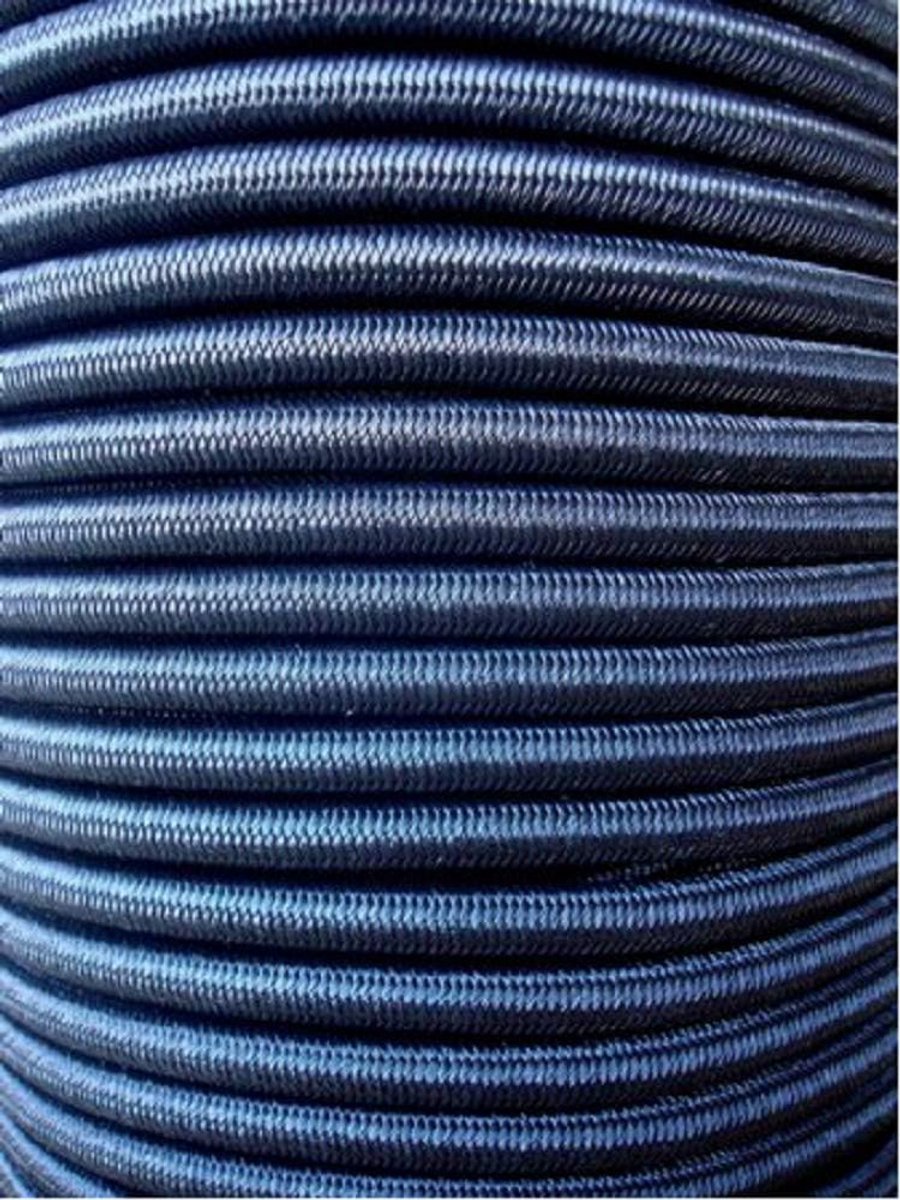SnelShoppen - 10m Expander Rope 6mm Zwarte Elastische Touw voor Zeilen, Kamperen en Hobby - Weerbestendig Rubber Tarp Tension Rope