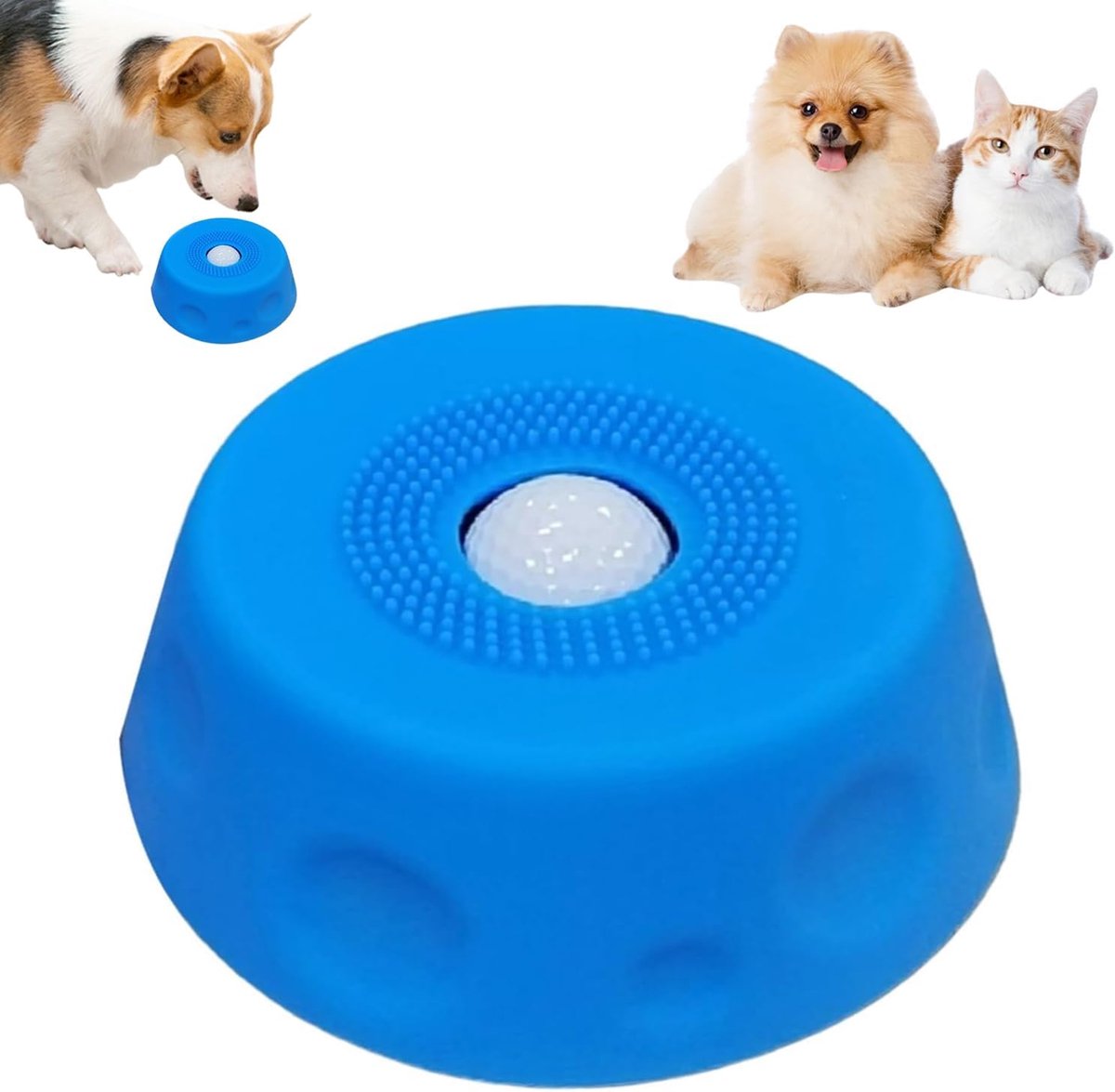 SnelShoppen - Hond Likt Voerbak - Antislip, Duurzaam, Geschikt voor Honden van Alle Maten, Ideaal voor Thuis of Buiten, 1 Stuks
