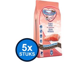 5x Renske - Super Premium droog kat adult zalm 1,5kg - Kattenvoer - 1.5 kg